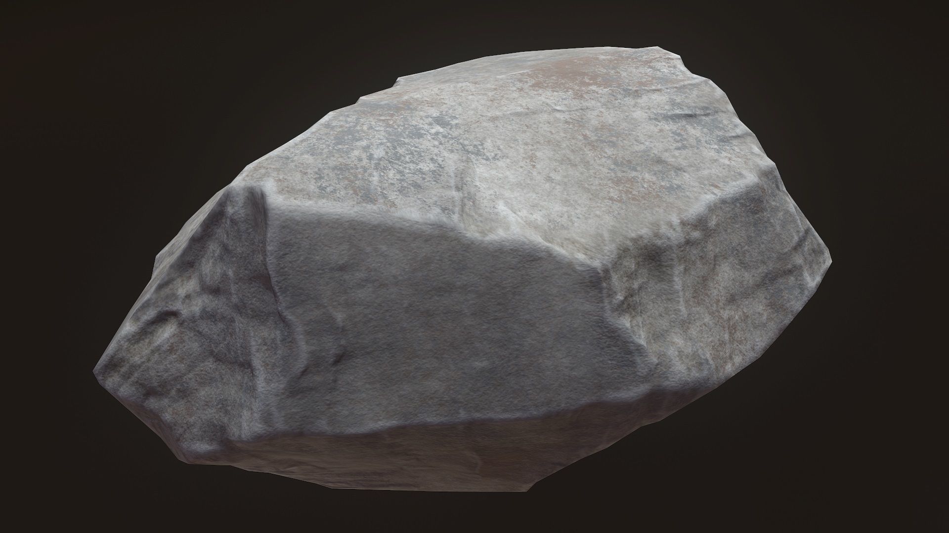 Stone V 10 Low-poly 3D model_21