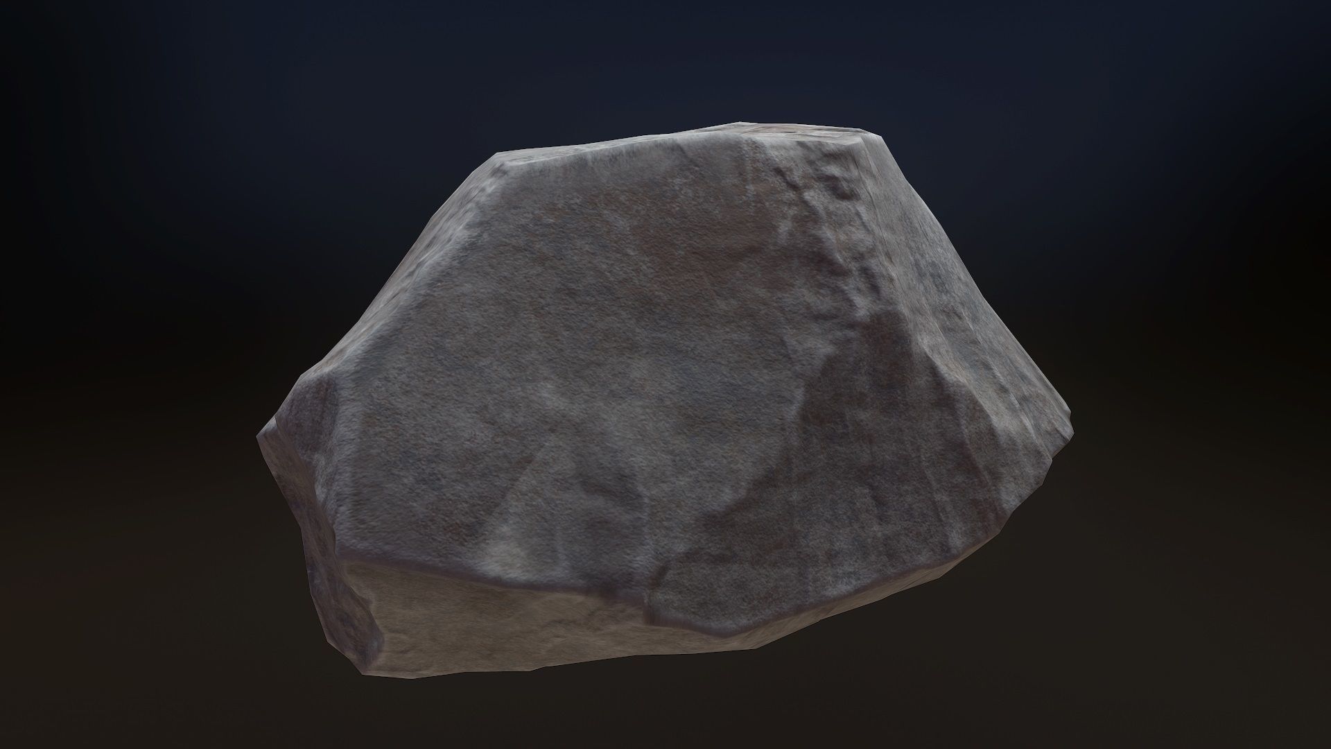 Stone V 10 Low-poly 3D model_12