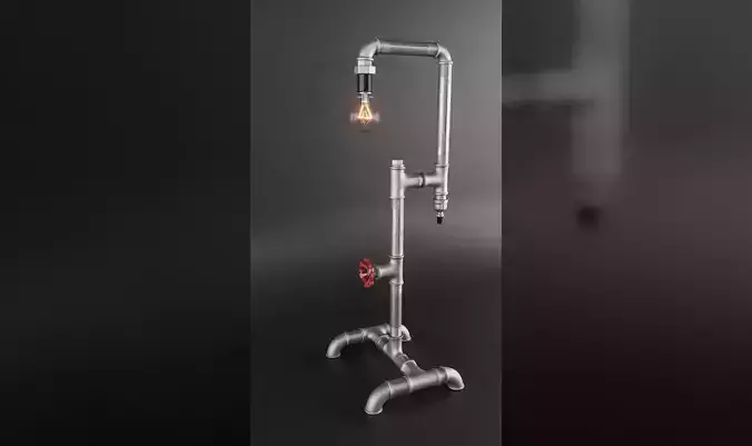Loft Pipe Lamp