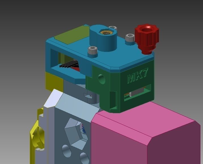 THE FROG is the PRUSAs MMU2 hairless extruder fix 3D print model_3