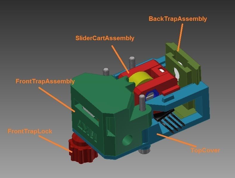 THE FROG is the PRUSAs MMU2 hairless extruder fix 3D print model_8