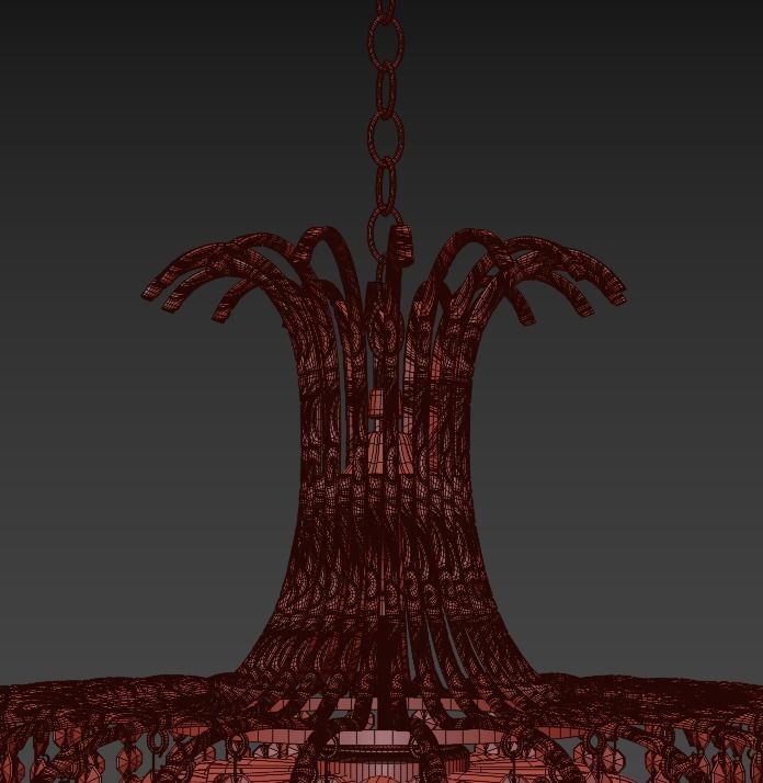  Chandelier Alanno E 1 5 60 100 N 3D model_4