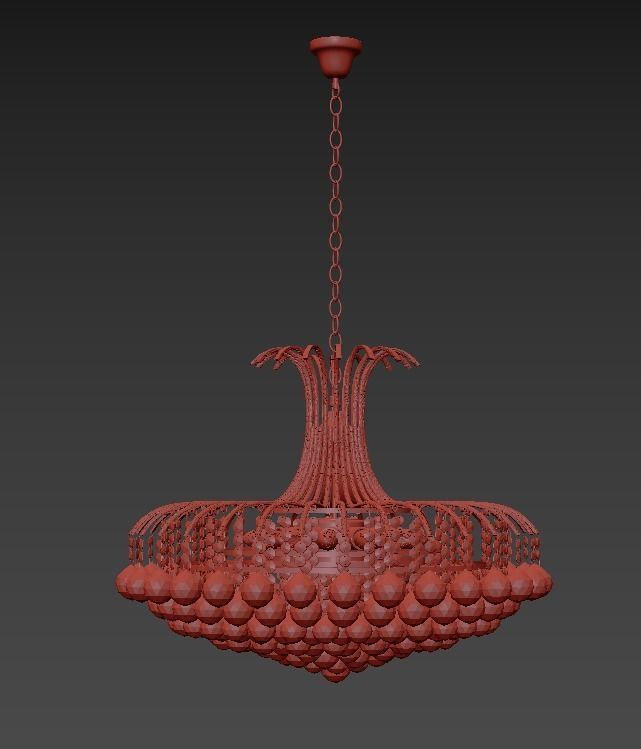  Chandelier Alanno E 1 5 60 100 N 3D model_1