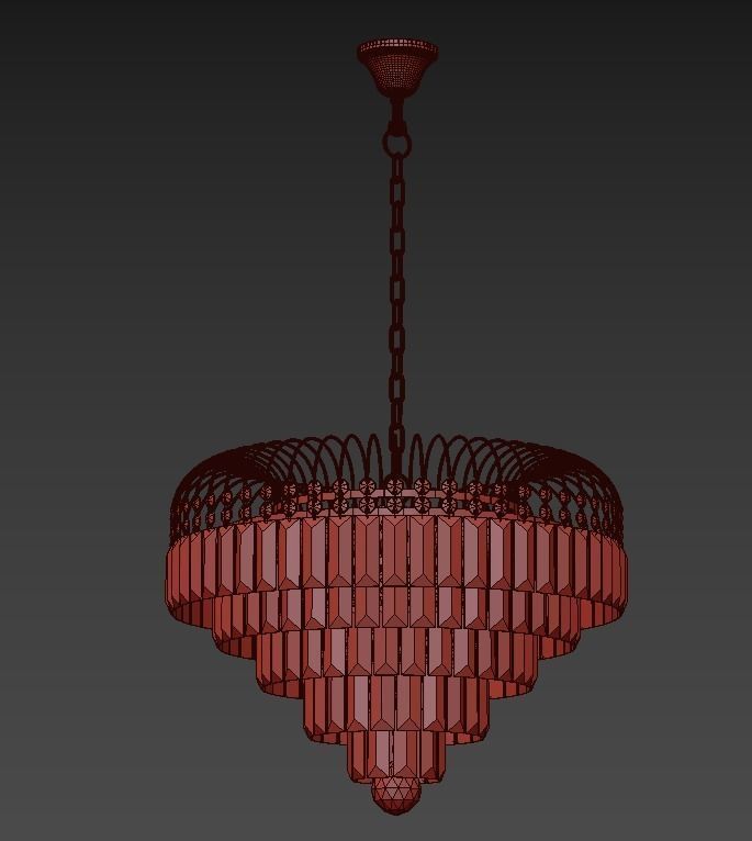 Chandelier Sabina E 1 5 46 100 N 3D model_2