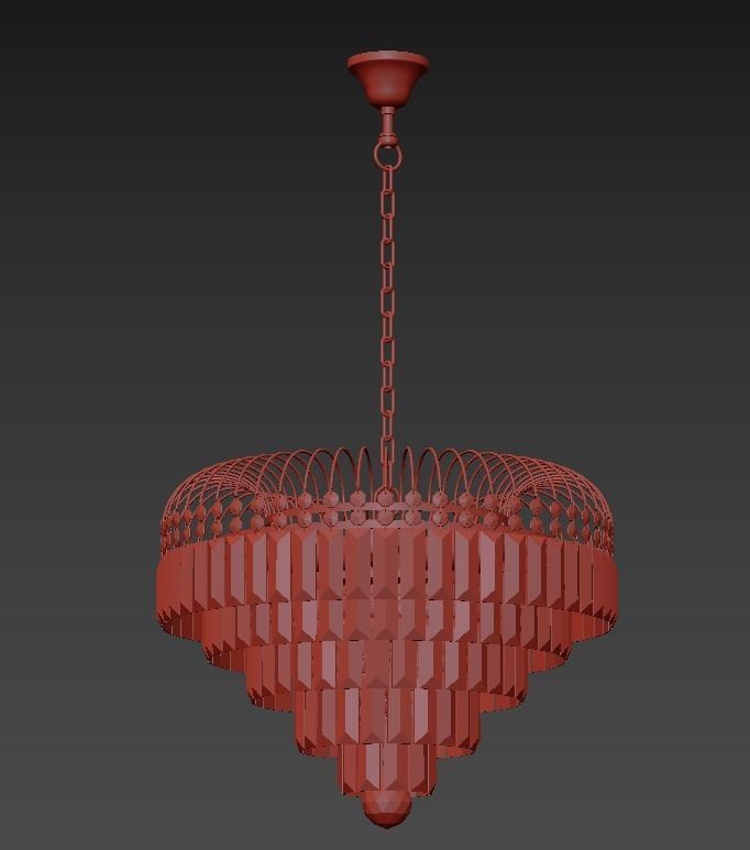 Chandelier Sabina E 1 5 46 100 N 3D model_1