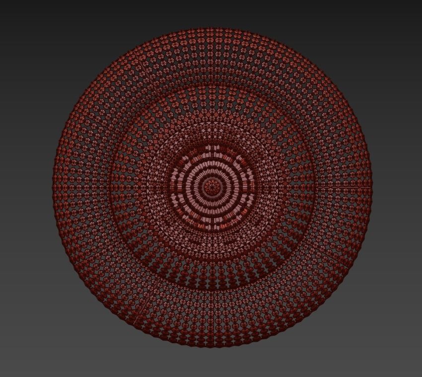  Chandelier Santa E 1 8 100 100 W 3D model_6