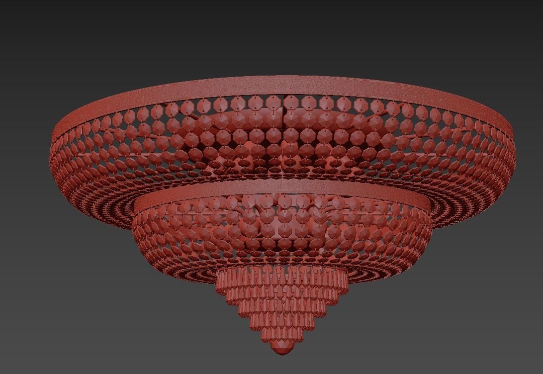  Chandelier Santa E 1 8 100 100 W 3D model_1