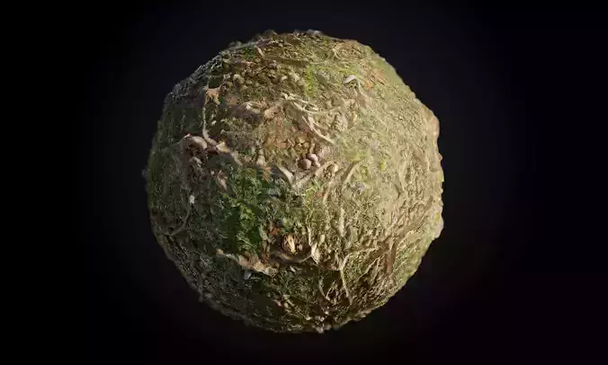 Tree Roots Grass Seamless BR Texture Texture