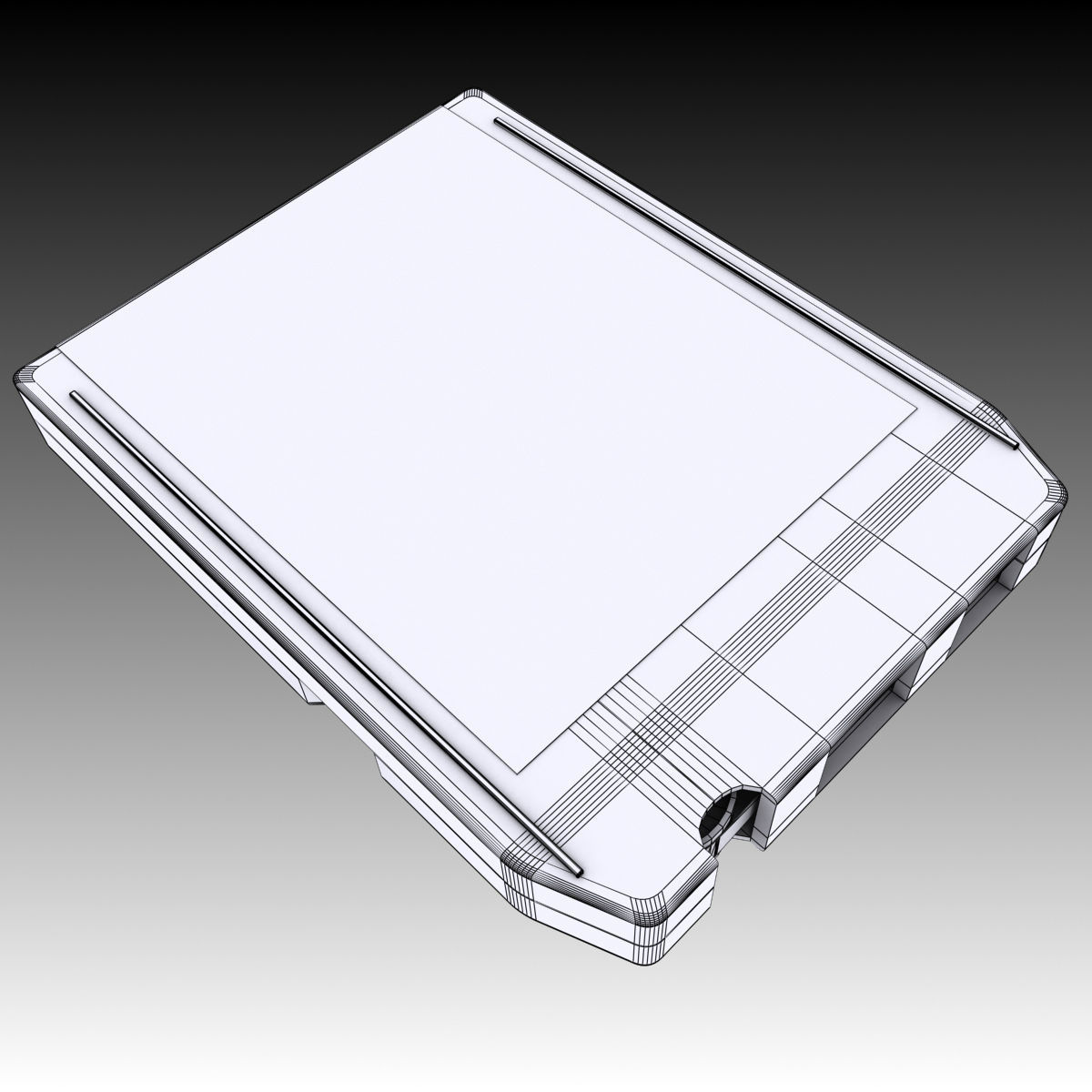 8 Track Tape 3D model_8