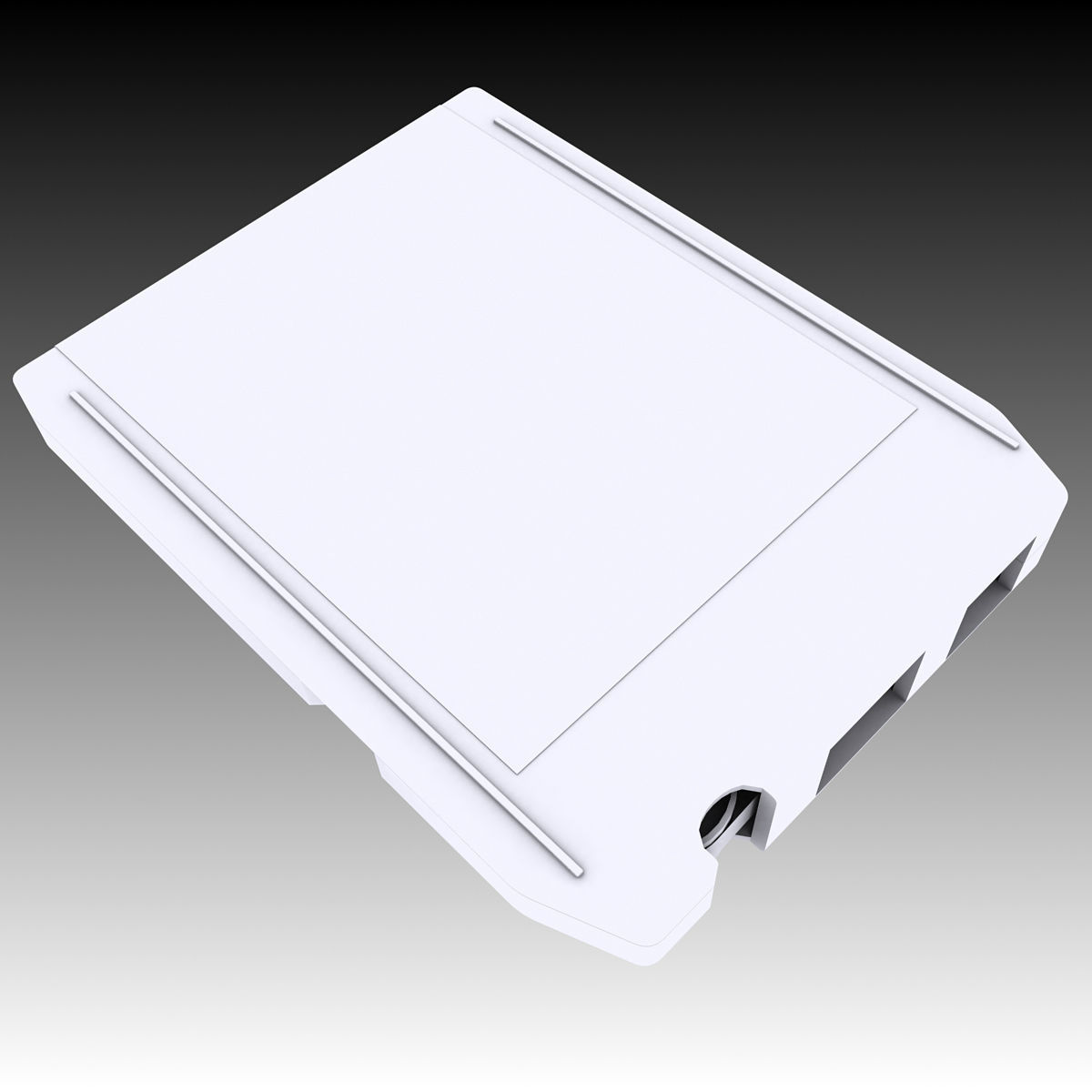 8 Track Tape 3D model_7