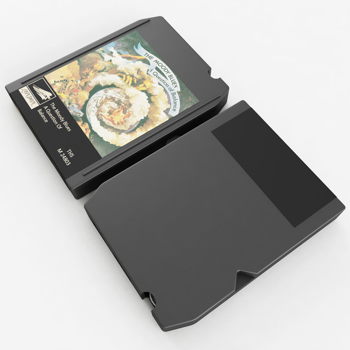 8 Track Tape 3D model_2