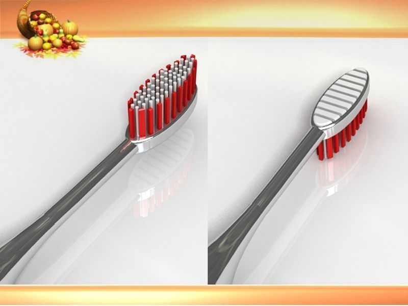 Candied haws toothbrush 3D model design 3D print model_7