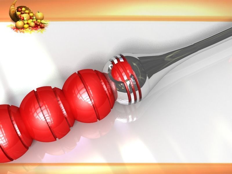 Candied haws toothbrush 3D model design 3D print model_3