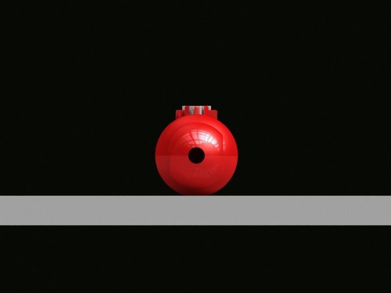 Candied haws toothbrush 3D model design 3D print model_11