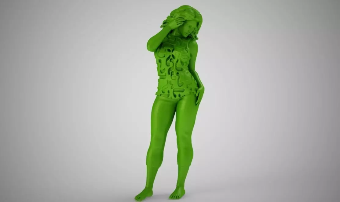 Tatty Girl 3D print model_0