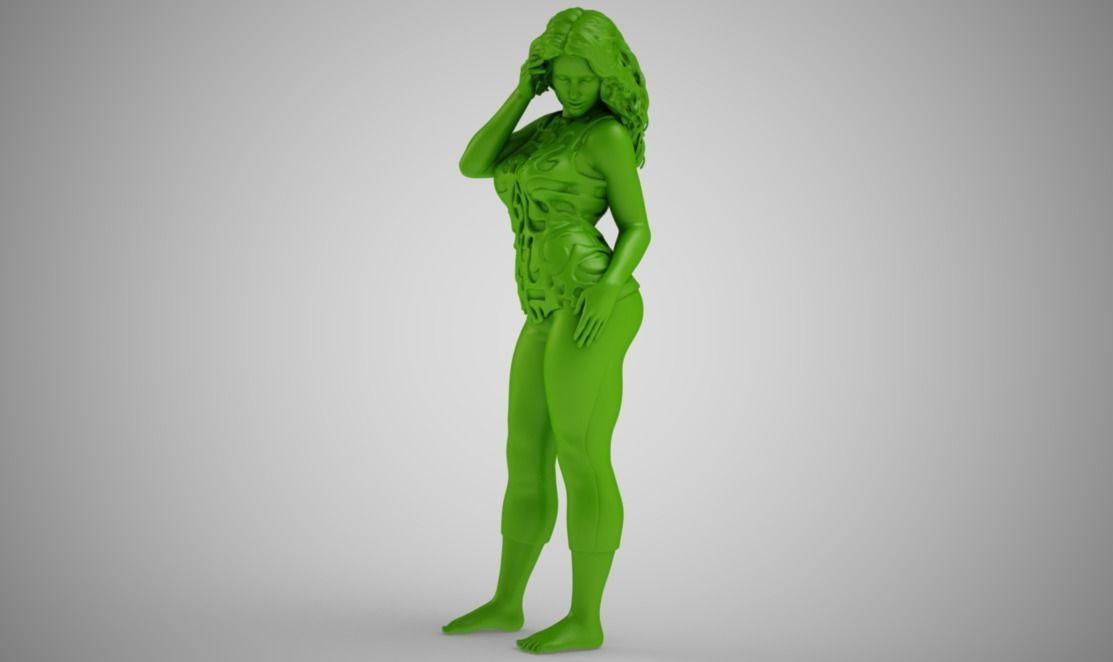 Tatty Girl 3D print model_1