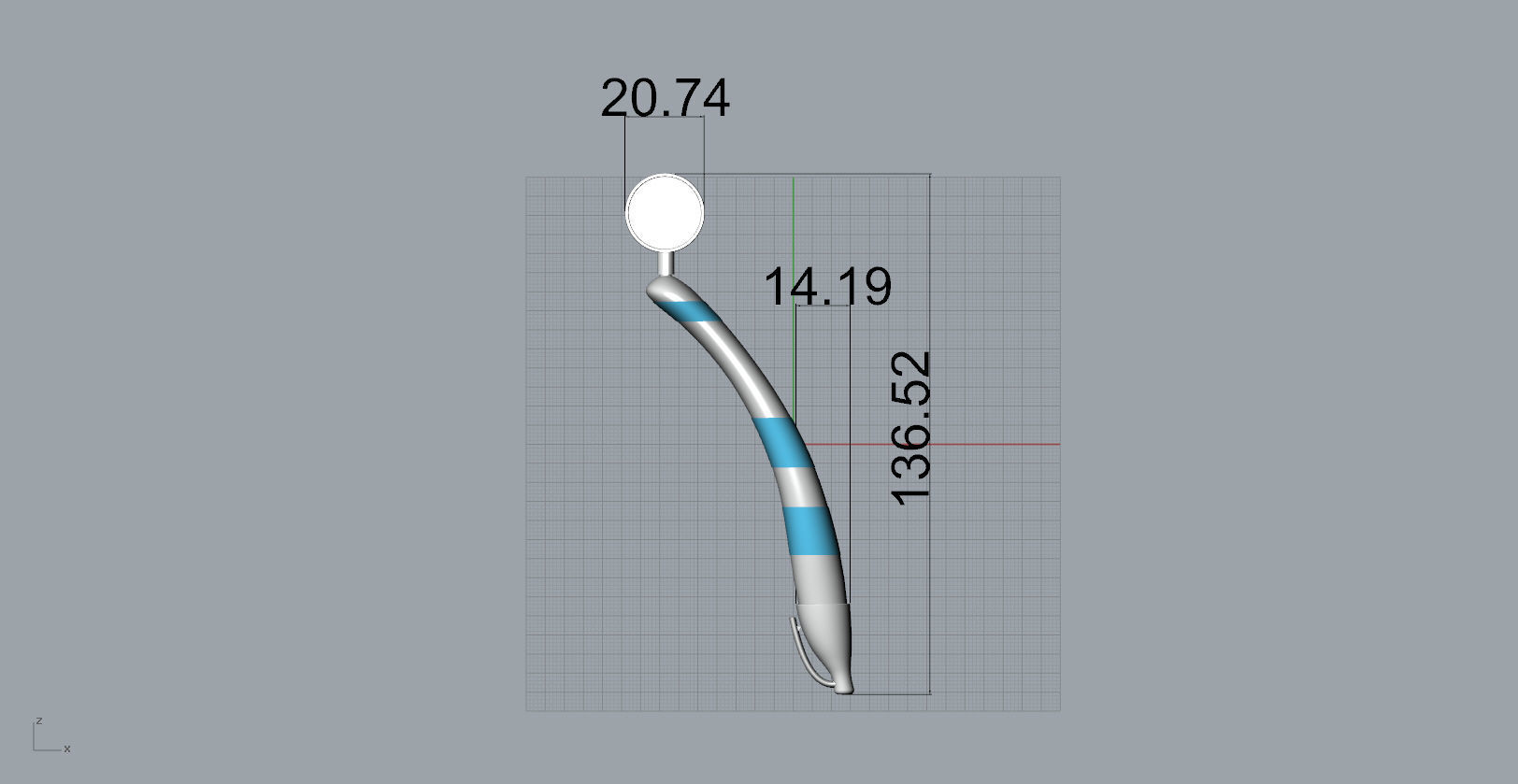 ExaminationTime Ballpoint Pen 3D model design 3D print model_28