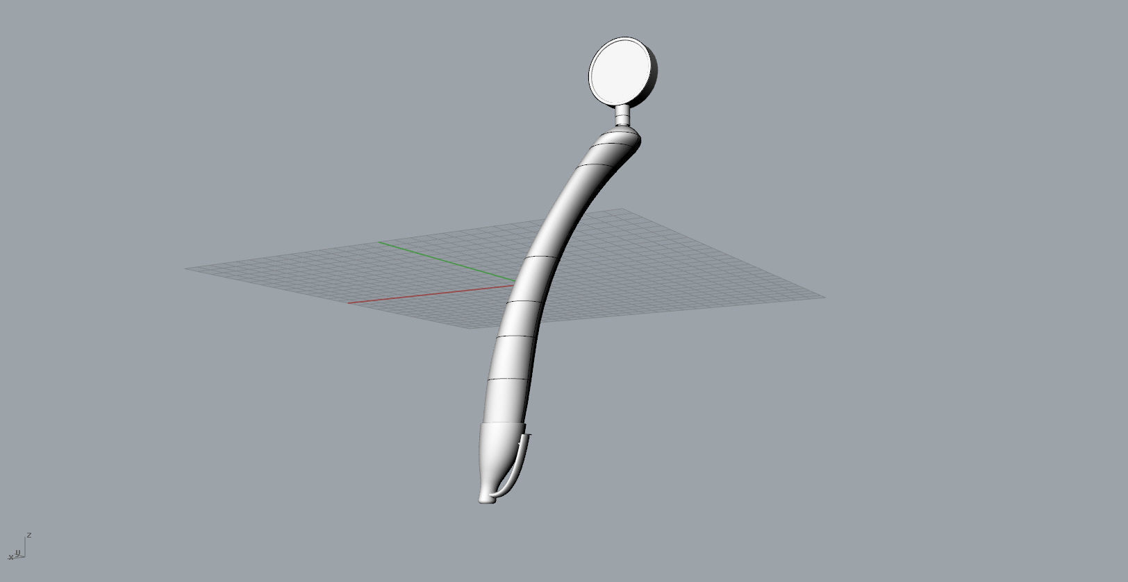 ExaminationTime Ballpoint Pen 3D model design 3D print model_11