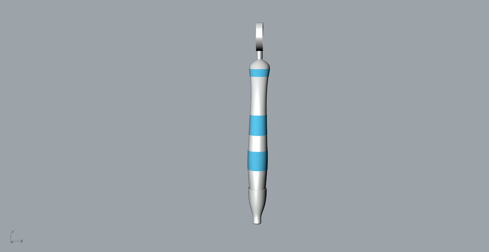 ExaminationTime Ballpoint Pen 3D model design 3D print model_19