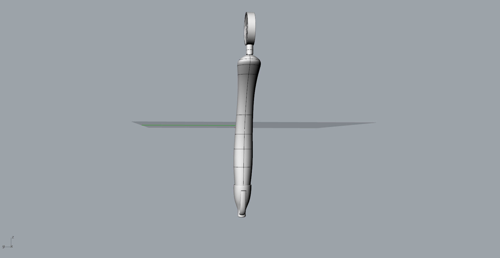 ExaminationTime Ballpoint Pen 3D model design 3D print model_9