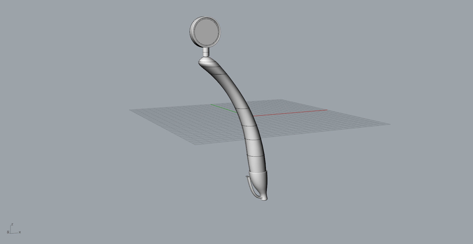 ExaminationTime Ballpoint Pen 3D model design 3D print model_12