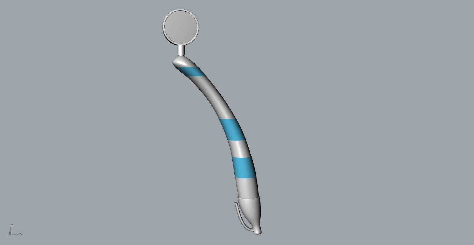 ExaminationTime Ballpoint Pen 3D model design 3D print model_21