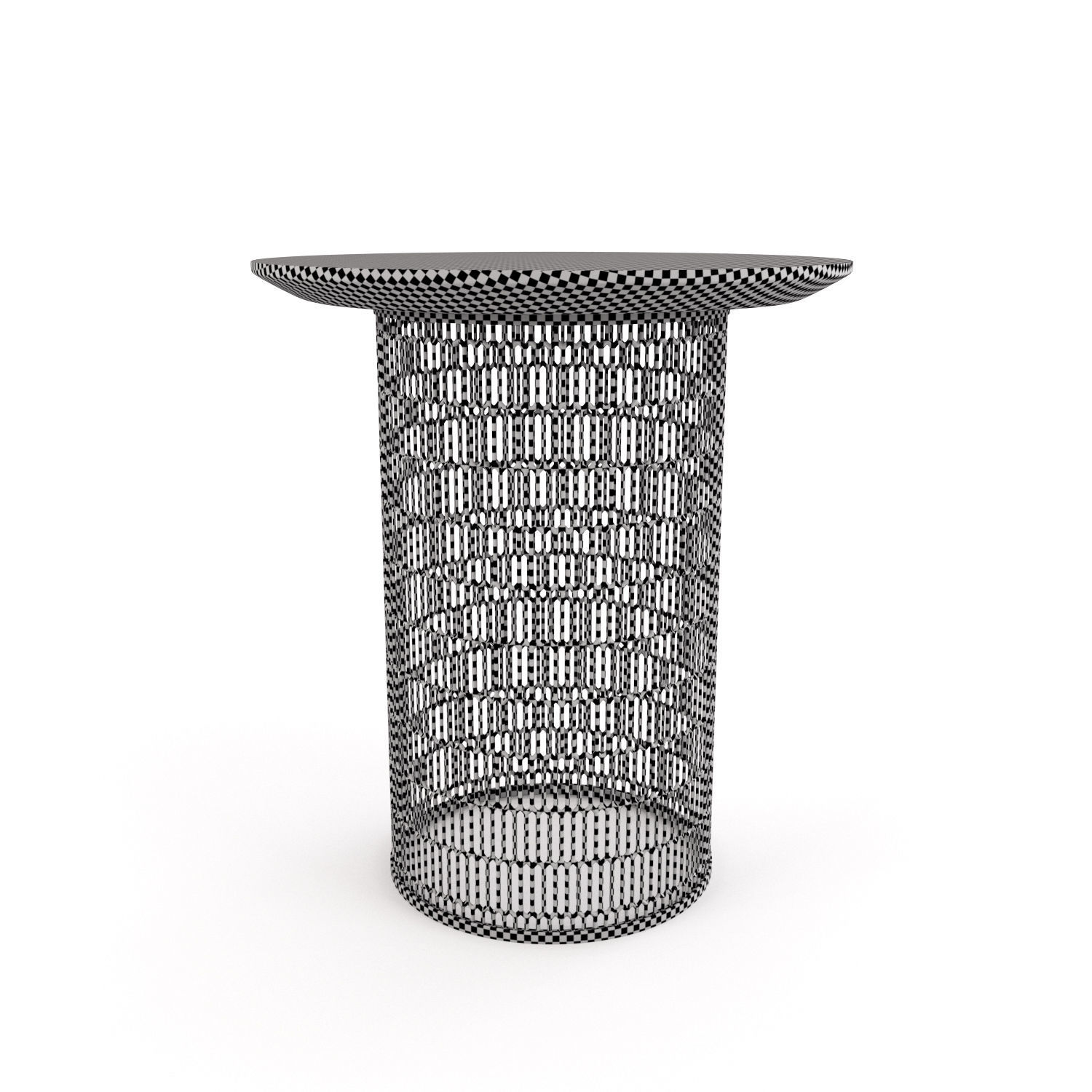 Kettal Mesh Table 3D model_7