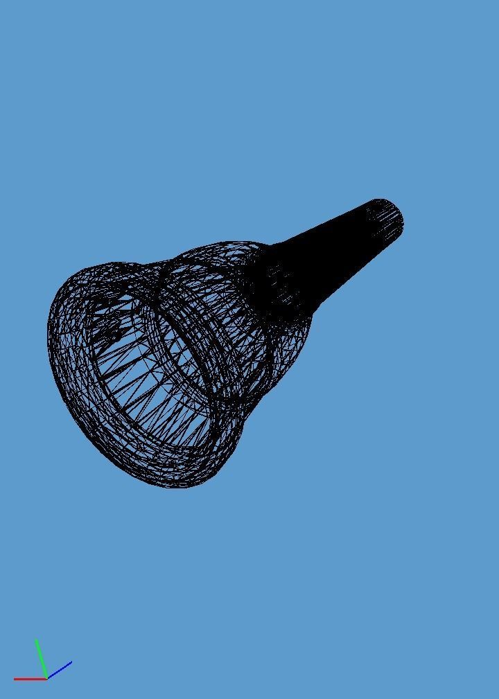 Schaller 1-L Trombone Mouthpiece 3D print model_4