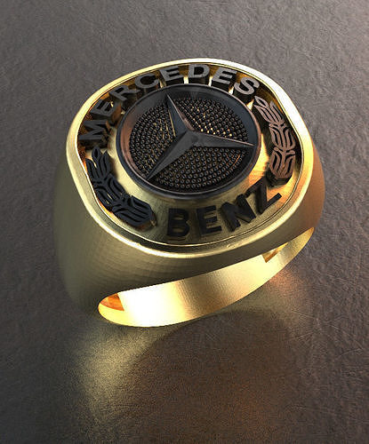benz ring 3D print model