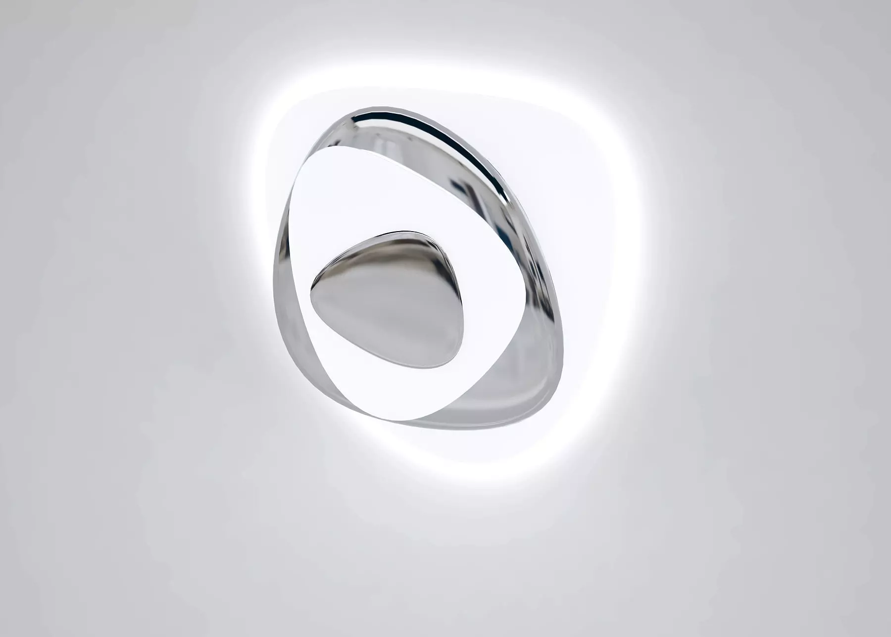 Air 45 Leucos 3d wall lamp 3D model_0