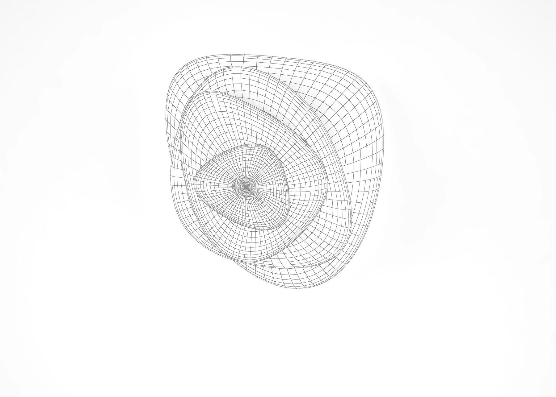 Air 45 Leucos 3d wall lamp 3D model_2