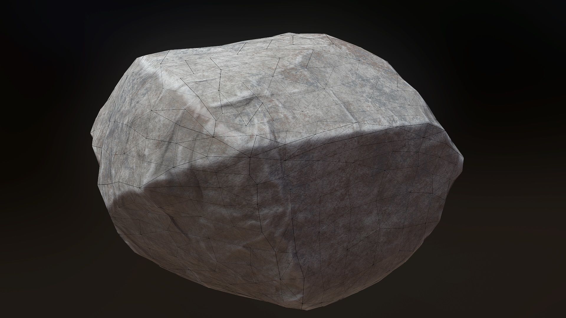 Stone R2 V1 Low-poly 3D model_29