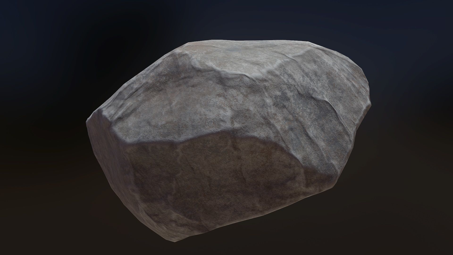 Stone R2 V1 Low-poly 3D model_7
