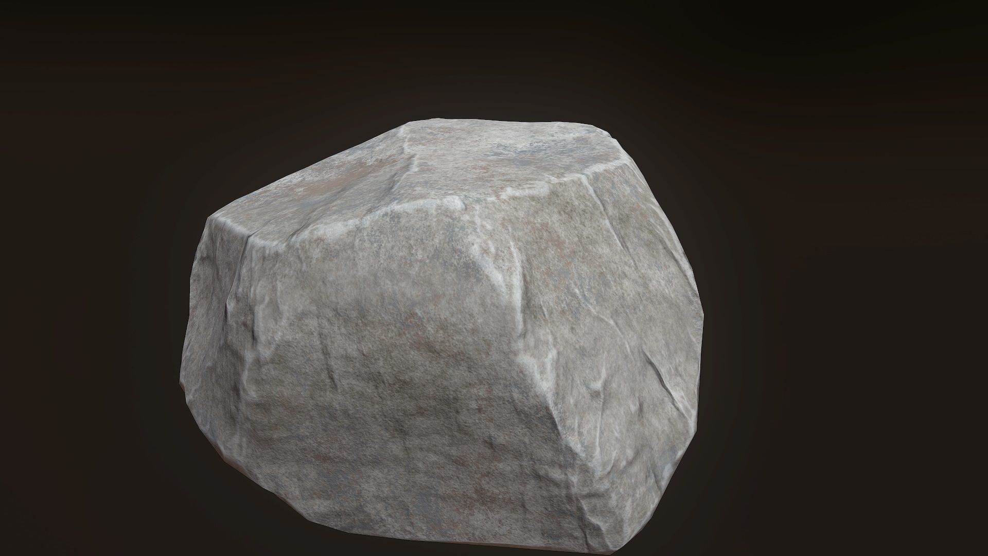 Stone R2 V1 Low-poly 3D model_11