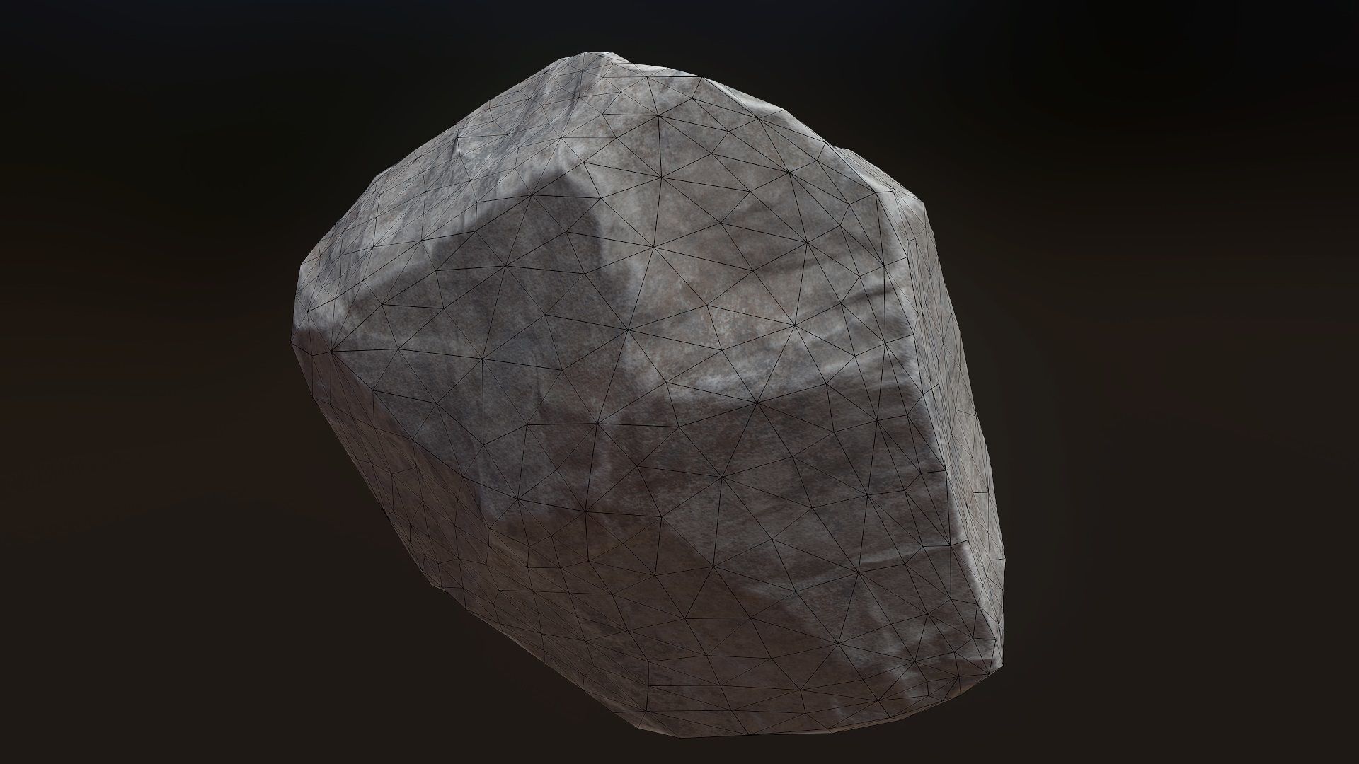 Stone R2 V1 Low-poly 3D model_22