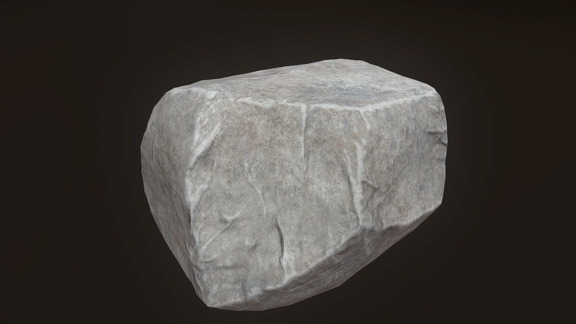 Stone R2 V1 Low-poly 3D model_12