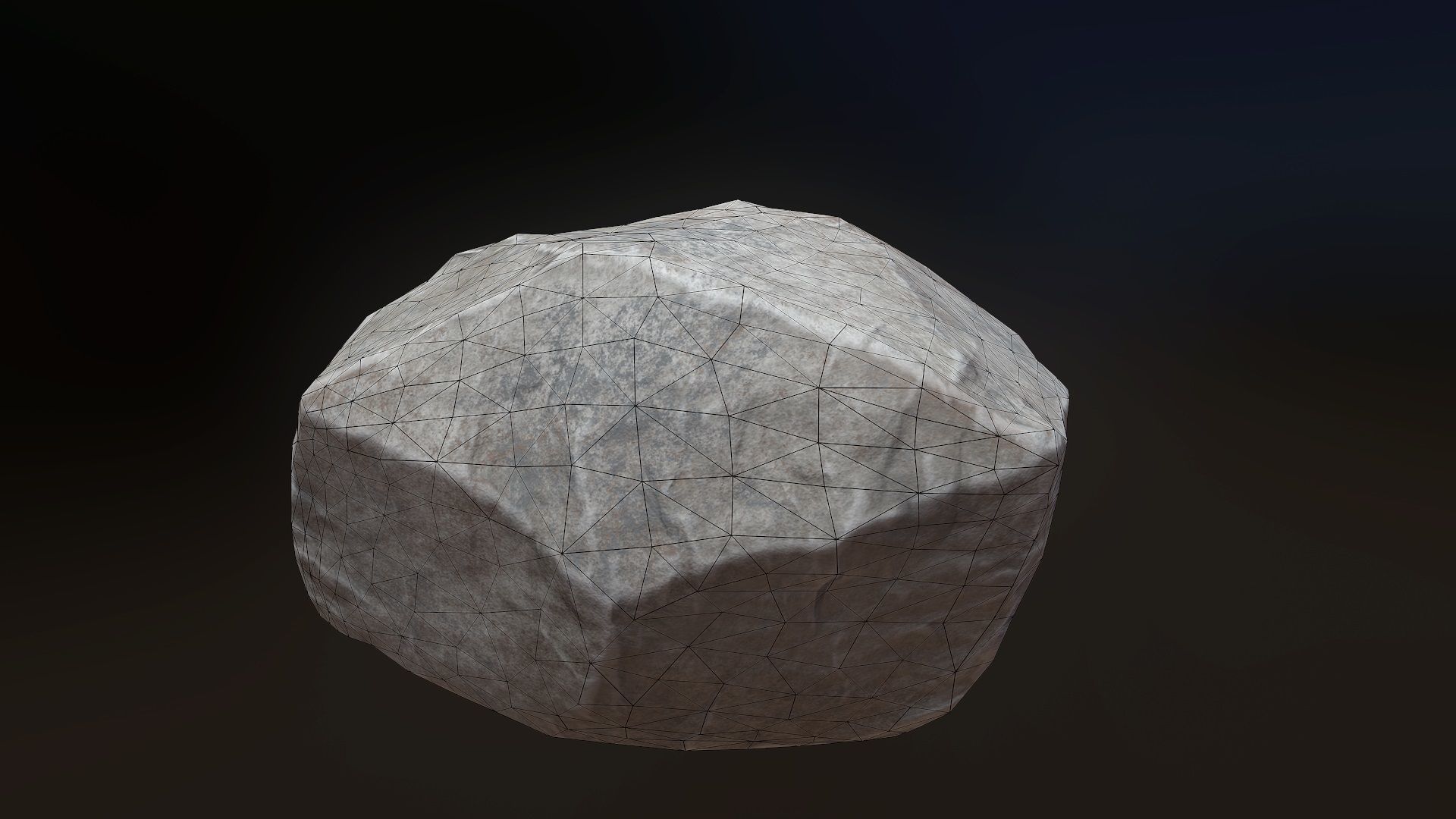 Stone R2 V1 Low-poly 3D model_28