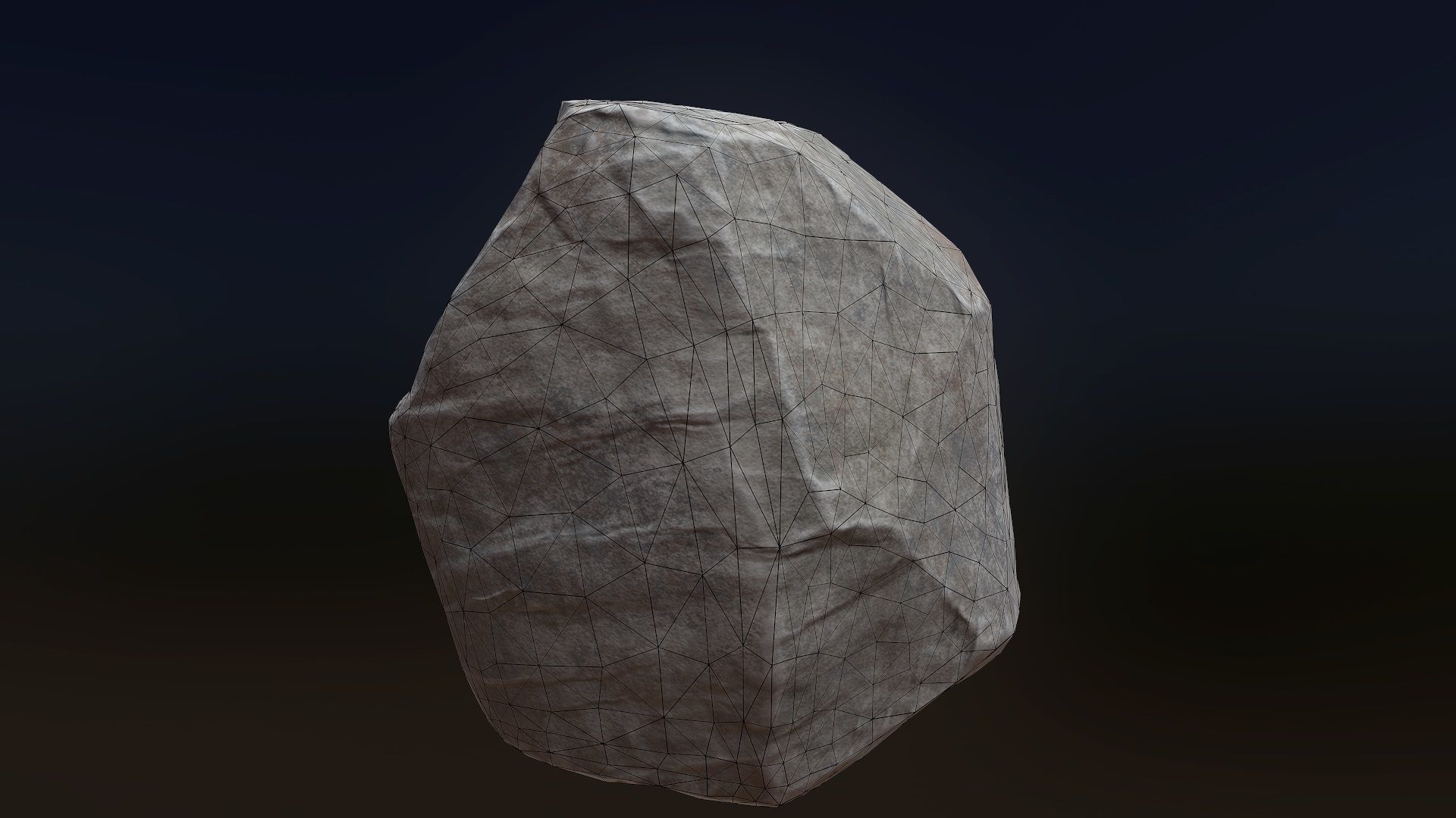 Stone R2 V1 Low-poly 3D model_26