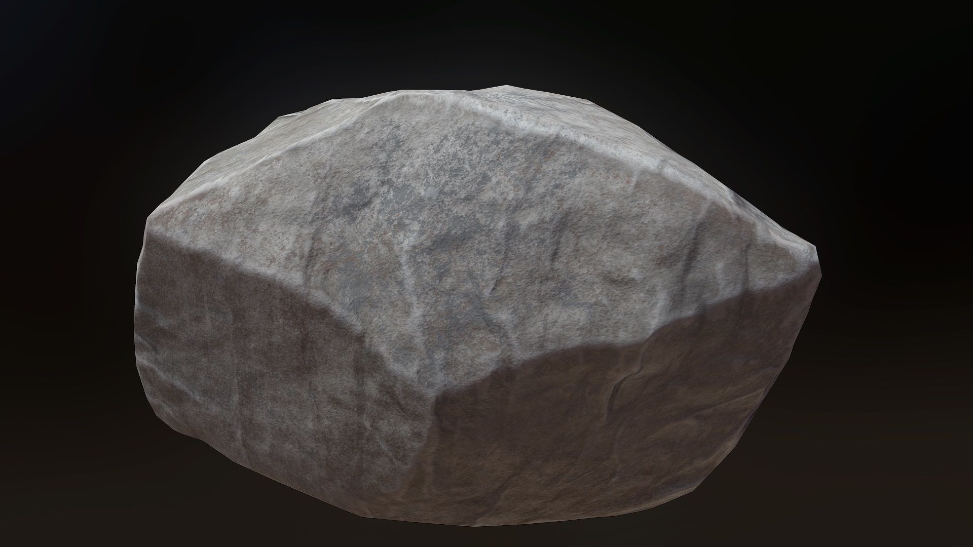 Stone R2 V1 Low-poly 3D model_1
