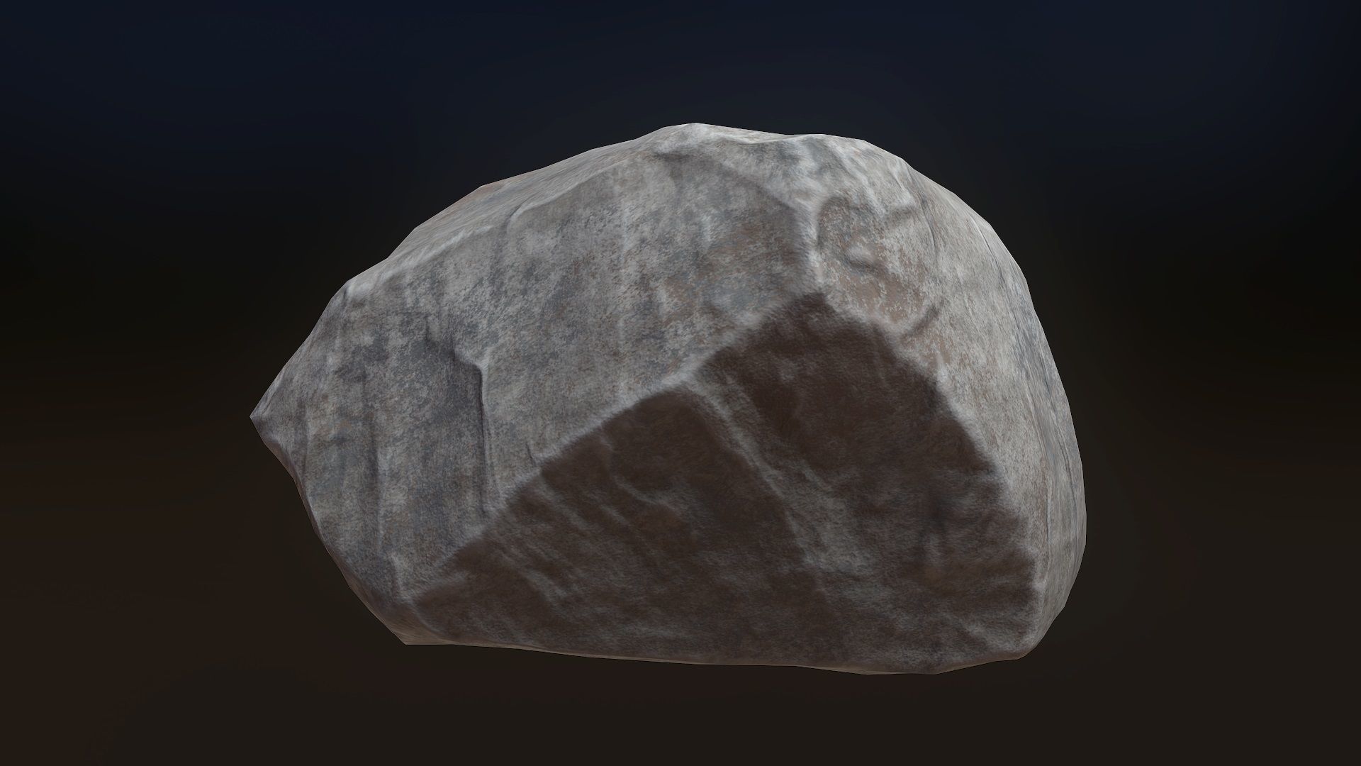 Stone R2 V1 Low-poly 3D model_9