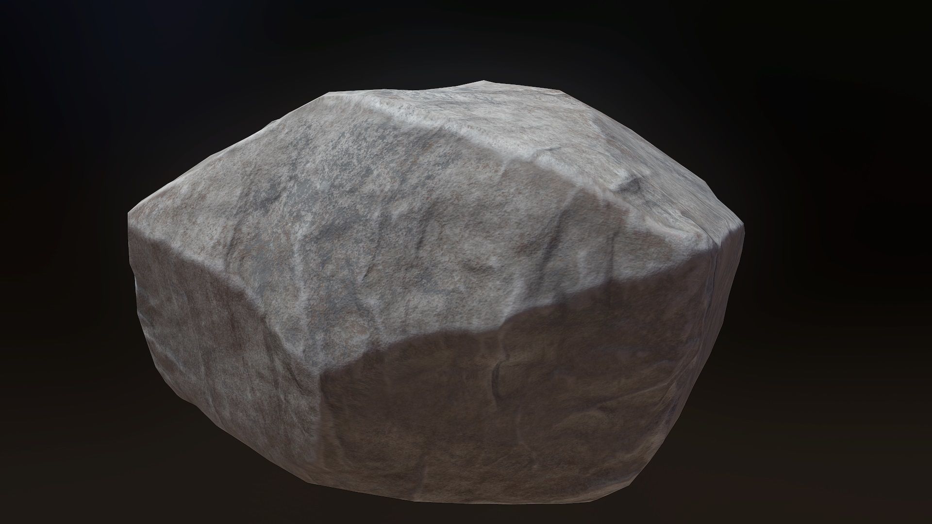 Stone R2 V1 Low-poly 3D model_2
