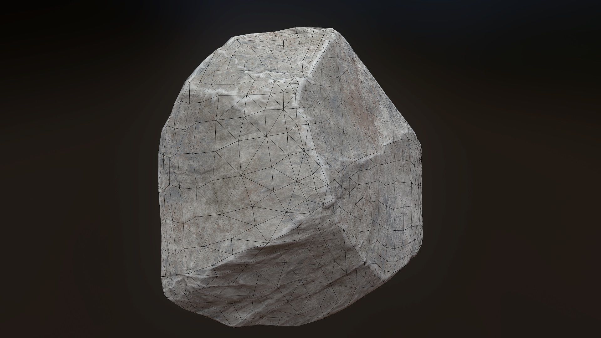 Stone R2 V1 Low-poly 3D model_24