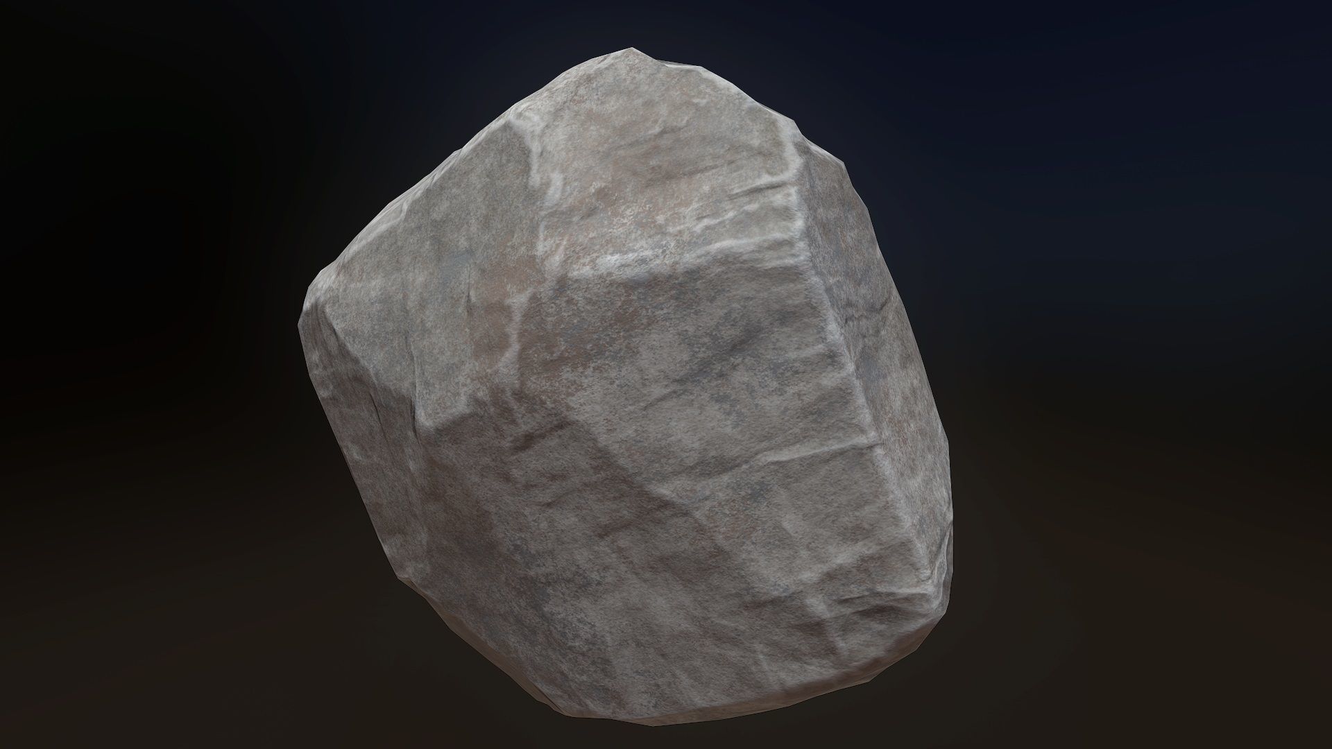 Stone R2 V1 Low-poly 3D model_15