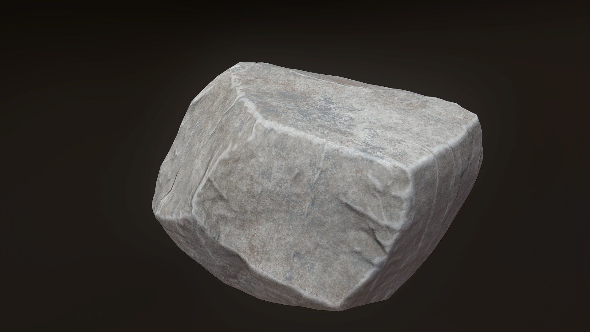 Stone R2 V1 Low-poly 3D model_13