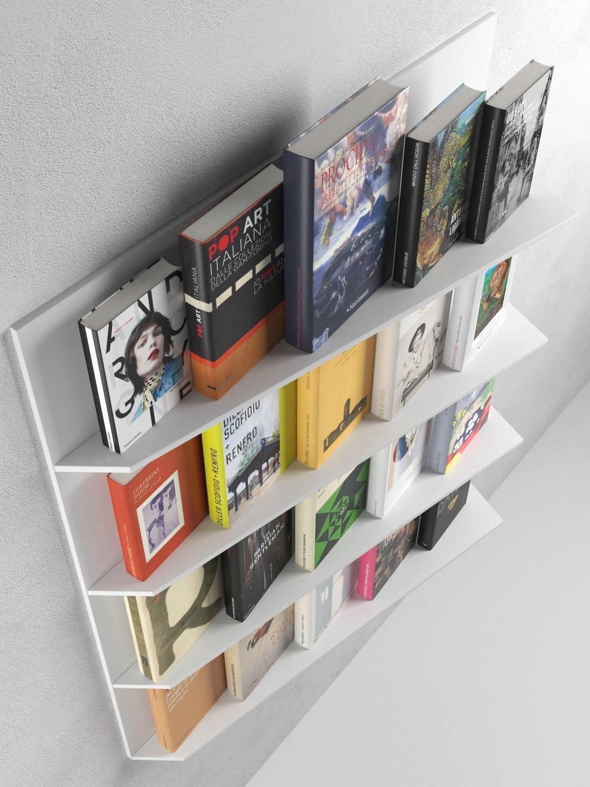 Books Set 11 3D model_1