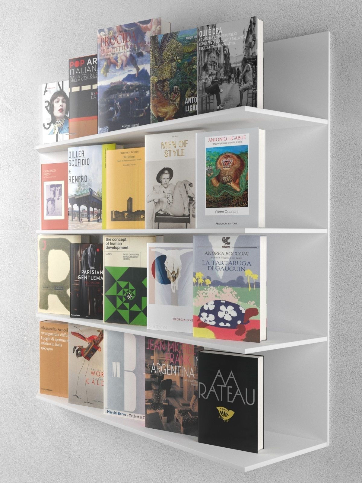 Books Set 11 3D model_2