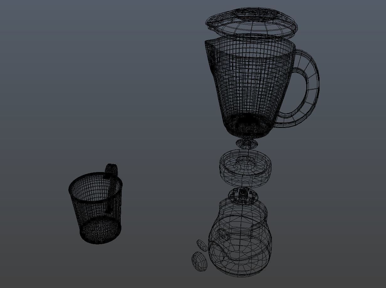 Blender Toy 3D model_2
