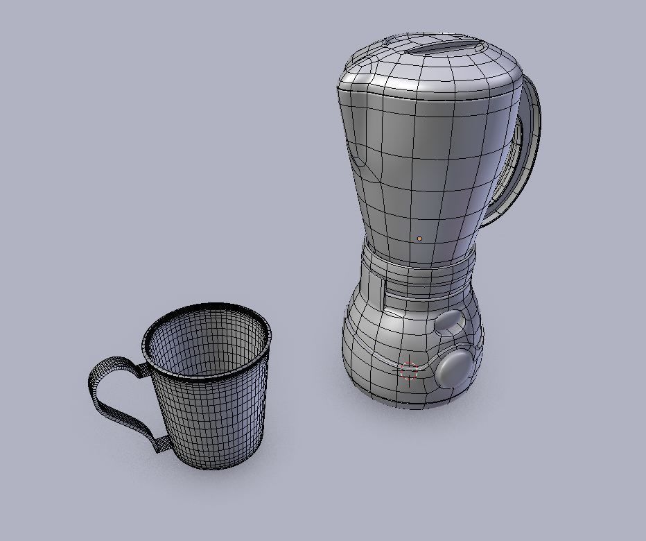 Blender Toy 3D model_1