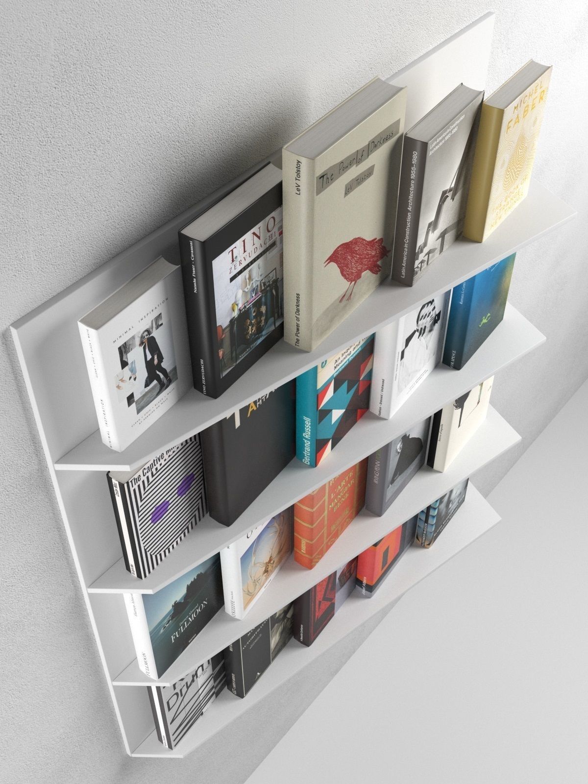 Books Set 12 3D model_1