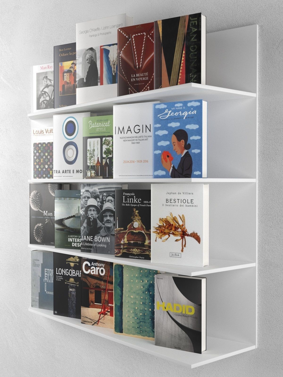 Books Set 13 3D model_2